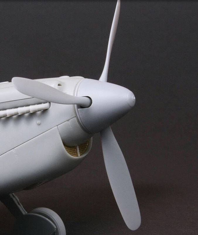 1/32 Buchon moderne propell  (Hamilton std.) og hjul