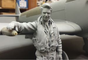 Main Image 1/24 Scale RAF Pilot Figure, Ltn. Marius Eriksen