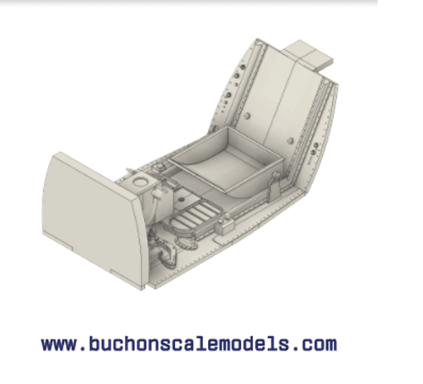 1/32 Scale Bf109F thru G Cockpit Upgrade Kit