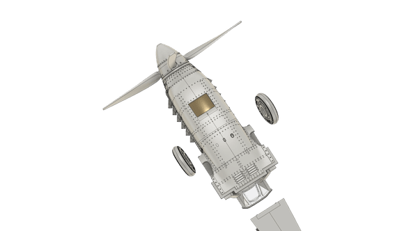 1/72 Scale Hispano HA-1112 M1L Buchon  Conversion