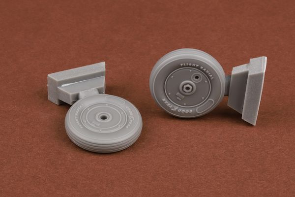 1/24 Skala Buchon Goodyear hjul